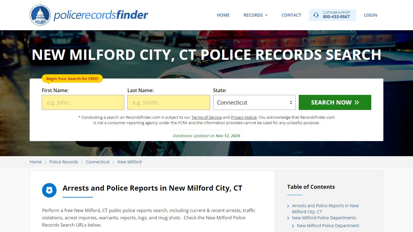 New Milford, Litchfield County, CT Police Reports & Police Department ...